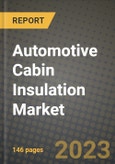 Automotive Cabin Insulation Market - Revenue, Trends, Growth Opportunities, Competition, COVID-19 Strategies, Regional Analysis and Future Outlook to 2030 (By Products, Applications, End Cases)- Product Image