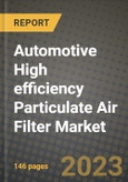 2023 Automotive High efficiency Particulate Air Filter Market - Revenue, Trends, Growth Opportunities, Competition, COVID Strategies, Regional Analysis and Future outlook to 2030 (by products, applications, end cases)- Product Image