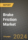 2023 Brake Friction Market - Revenue, Trends, Growth Opportunities, Competition, COVID Strategies, Regional Analysis and Future outlook to 2030 (by products, applications, end cases)- Product Image