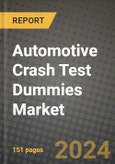 2023 Automotive Crash Test Dummies Market - Revenue, Trends, Growth Opportunities, Competition, COVID Strategies, Regional Analysis and Future outlook to 2030 (by products, applications, end cases)- Product Image