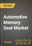 Automotive Memory Seat Market - Revenue, Trends, Growth Opportunities, Competition, COVID-19 Strategies, Regional Analysis and Future Outlook to 2030 (By Products, Applications, End Cases)- Product Image
