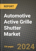 2023 Automotive Active Grille Shutter Market - Revenue, Trends, Growth Opportunities, Competition, COVID Strategies, Regional Analysis and Future outlook to 2030 (by products, applications, end cases)- Product Image