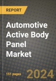 2023 Automotive Active Body Panel Market - Revenue, Trends, Growth Opportunities, Competition, COVID Strategies, Regional Analysis and Future outlook to 2030 (by products, applications, end cases)- Product Image