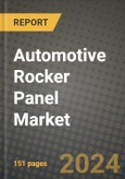 2023 Automotive Rocker Panel Market - Revenue, Trends, Growth Opportunities, Competition, COVID Strategies, Regional Analysis and Future outlook to 2030 (by products, applications, end cases)- Product Image