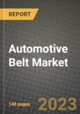 2023 Automotive Belt Market - Revenue, Trends, Growth Opportunities, Competition, COVID Strategies, Regional Analysis and Future outlook to 2030 (by products, applications, end cases)- Product Image