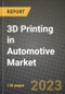 3D Printing in Automotive Market - Revenue, Trends, Growth Opportunities, Competition, COVID-19 Strategies, Regional Analysis and Future Outlook to 2030 (By Products, Applications, End Cases) - Product Thumbnail Image