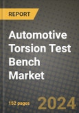 2023 Automotive Torsion Test Bench Market - Revenue, Trends, Growth Opportunities, Competition, COVID Strategies, Regional Analysis and Future outlook to 2030 (by products, applications, end cases)- Product Image