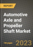 Automotive Axle and Propeller Shaft Market - Revenue, Trends, Growth Opportunities, Competition, COVID-19 Strategies, Regional Analysis and Future Outlook to 2030 (By Products, Applications, End Cases)- Product Image