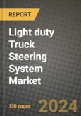 2023 Light duty Truck Steering System Market - Revenue, Trends, Growth Opportunities, Competition, COVID Strategies, Regional Analysis and Future outlook to 2030 (by products, applications, end cases)- Product Image