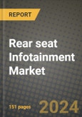 2023 Rear seat Infotainment Market - Revenue, Trends, Growth Opportunities, Competition, COVID Strategies, Regional Analysis and Future outlook to 2030 (by products, applications, end cases)- Product Image