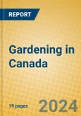 Gardening in Canada- Product Image