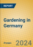 Gardening in Germany- Product Image