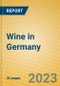 Wine in Germany - Product Image