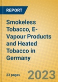 Smokeless Tobacco, E-Vapour Products and Heated Tobacco in Germany- Product Image