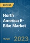 North America E-bike Market - Growth, Trends, COVID-19 Impact, and Forecasts (2022 - 2027) - Product Image