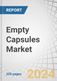 Empty Capsules Market by Type (Gelatin, Non-gelatin), Functionality (Immediate-Release, Sustained-Release, Delayed Release), Therapeutic Application, End User (Pharmaceutical, Nutraceutical, Cosmetic, Reference Laboratories) & Region - Global Forecasts to 2028- Product Image