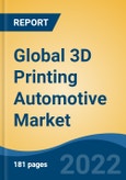 Global 3D Printing Automotive Market, By Material (Metals, Polymer and Others), By Technology (Stereolithography, Fused Disposition Modelling, Selective Laser Sintering, and Others), By Application, By Region, Competition Forecast and Opportunities, 2026- Product Image