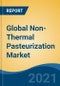 Global Non-Thermal Pasteurization Market By Technique (HPP, PEF, MVH, Irradiation, Ultrasonic, Cold Plasma, Others), By Form (Solid v/s Liquid), By Application (Food, Beverages, Pharmaceutical, Cosmetics, Others), By Company, By Region, Forecast & Opportunities, 2027 - Product Thumbnail Image
