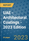 UAE - Architectural Coatings - 2023 Edition- Product Image