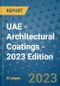 UAE - Architectural Coatings - 2023 Edition - Product Image