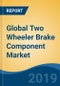 Global Two Wheeler Brake Component Market by Product Type (Brake Shoe, Brake Pad & Brake Caliper), By Vehicle Type (Scooter/Moped & Motorcycle), By Sales Channel (Replacement and OEM), By Region, Competition, Forecast & Opportunities, 2014-2024 - Product Thumbnail Image