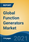 Global Function Generators Market, By Type (Analog, Digital, Sweep), By Waveform (Sine, Square, Triangular, Sawtooth), By Output Frequency (Up to 50 MHz, 50-100 MHz, Above 100 MHz), By Application, By End User Industry, By Region, Forecast & Opportunities, 2026- Product Image