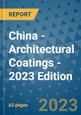 China - Architectural Coatings - 2023 Edition- Product Image