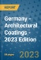 Germany - Architectural Coatings - 2023 Edition - Product Image