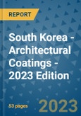 South Korea - Architectural Coatings - 2023 Edition- Product Image