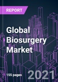 Global Biosurgery Market 2020-2027 by Product, Source Type (Natural, Synthetic), Application (Orthopedic, General, Neurological, Cardiovascular), and Region: Trend Outlook and Growth Opportunity- Product Image