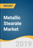 Metallic Stearate Market Size, Share & Trends Analysis Report by Product (Zinc, Calcium, Aluminum), by Application (Plastics, Rubber, Pharmaceutical, Cosmetics), and Segment Forecasts, 2019 - 2025- Product Image