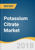 Potassium Citrate Market Size, Share & Trends Analysis Report by Function (Acidulant, Emulsifier, Diuretic), by Application (F&B, Pharmaceuticals, Personal Care & Household), and Segment Forecasts, 2018 - 2025- Product Image