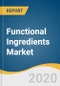 Functional Ingredients Market Size, Share & Trends Analysis Report by Product (Probiotics, Rice Protein), by Application (Food & Beverages, Pharmaceuticals), by Region, and Segment Forecasts, 2020 - 2027 - Product Thumbnail Image