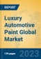 Luxury Automotive Paint Global Market Insights 2023, Analysis and Forecast to 2028, by Manufacturers, Regions, Technology, Product Type - Product Image