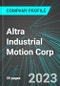 Altra Industrial Motion Corp (AIMC:NAS): Analytics, Extensive Financial Metrics, and Benchmarks Against Averages and Top Companies Within its Industry - Product Thumbnail Image