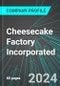 Cheesecake Factory Incorporated (The) (CAKE:NAS): Analytics, Extensive Financial Metrics, and Benchmarks Against Averages and Top Companies Within its Industry - Product Thumbnail Image