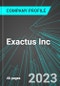 Exactus Inc (EXDI:PINX): Analytics, Extensive Financial Metrics, and Benchmarks Against Averages and Top Companies Within its Industry - Product Thumbnail Image