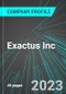 Exactus Inc (EXDI:PINX): Analytics, Extensive Financial Metrics, and Benchmarks Against Averages and Top Companies Within its Industry - Product Thumbnail Image