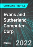 Evans and Sutherland Computer Corp (ESCC:PINX): Analytics, Extensive Financial Metrics, and Benchmarks Against Averages and Top Companies Within its Industry- Product Image