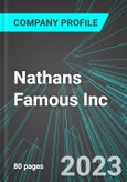 Nathans Famous Inc (NATH:NAS): Analytics, Extensive Financial Metrics, and Benchmarks Against Averages and Top Companies Within its Industry- Product Image