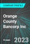 Orange County Bancorp Inc (OCBI:PINX): Analytics, Extensive Financial Metrics, and Benchmarks Against Averages and Top Companies Within its Industry - Product Thumbnail Image