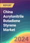 China Acrylonitrile Butadiene Styrene Market Analysis: Capacity By Companyby Company, Operating Efficiency, Capacity By Process, Capacity By Technology, Demand By Sales Channel, Demand By End Use, Demand By Region, Company Share, Foreign Trade 2015-2030 - Product Image