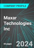 Maxar Technologies Inc (MAXR:NYS): Analytics, Extensive Financial Metrics, and Benchmarks Against Averages and Top Companies Within its Industry- Product Image