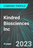 Kindred Biosciences Inc (KIN:NAS): Analytics, Extensive Financial Metrics, and Benchmarks Against Averages and Top Companies Within its Industry- Product Image