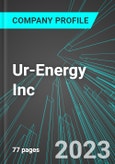 Ur-Energy Inc. (URG:ASE): Analytics, Extensive Financial Metrics, and Benchmarks Against Averages and Top Companies Within its Industry- Product Image