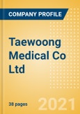 Taewoong Medical Co Ltd - Product Pipeline Analysis, 2021 Update- Product Image