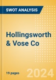 Hollingsworth & Vose Co - Strategic SWOT Analysis Review- Product Image