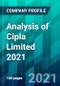 Analysis of Cipla Limited 2021 - Product Thumbnail Image
