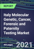 2021 Italy Molecular Genetic, Cancer, Forensic and Paternity Testing Market: Supplier Sales and Shares, Volume and Sales Segment Forecasts, Competitive Analysis, Emerging Technologies, Latest Instrumentation, Growth Opportunities- Product Image