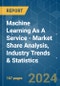 Machine Learning As A Service (MLaaS) - Market Share Analysis, Industry Trends & Statistics, Growth Forecasts 2019 - 2029 - Product Image
